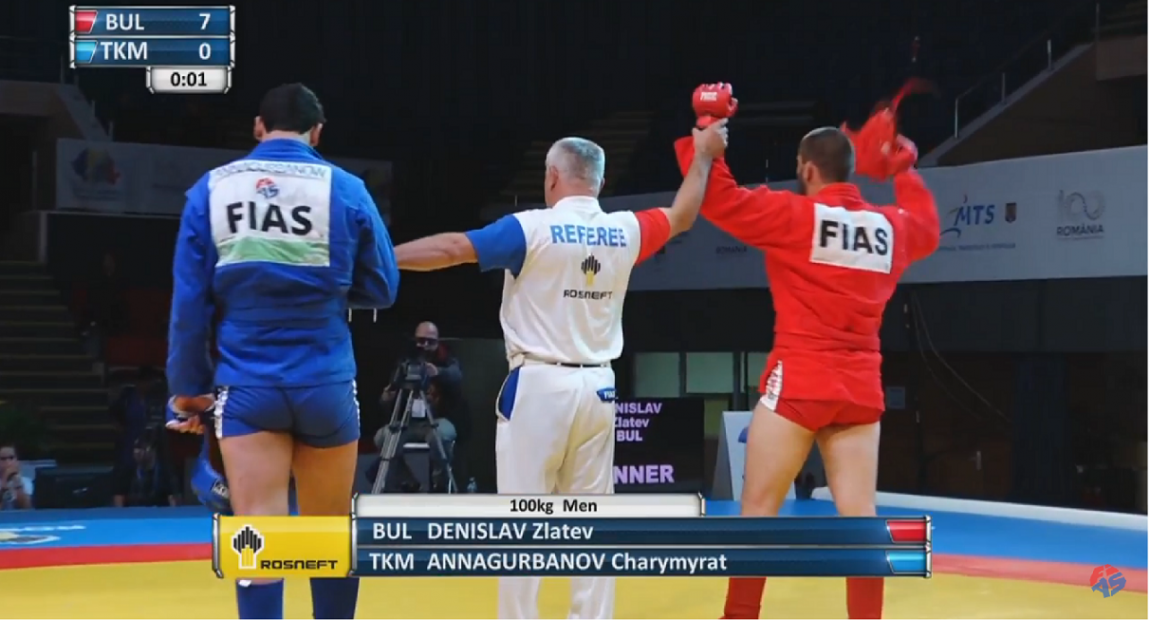 България с първи финалист на Световното по самбо