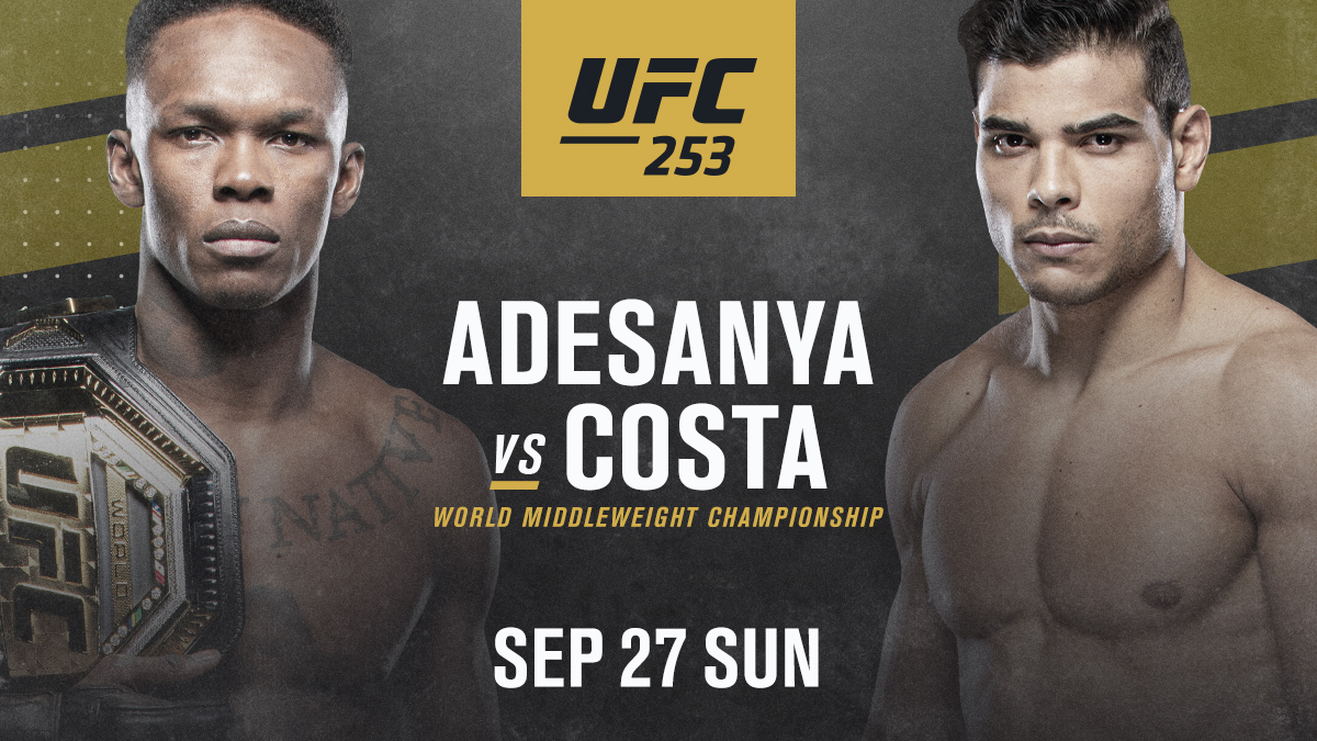 UFC 253: Адесаня – Коста (НА ЖИВО)
