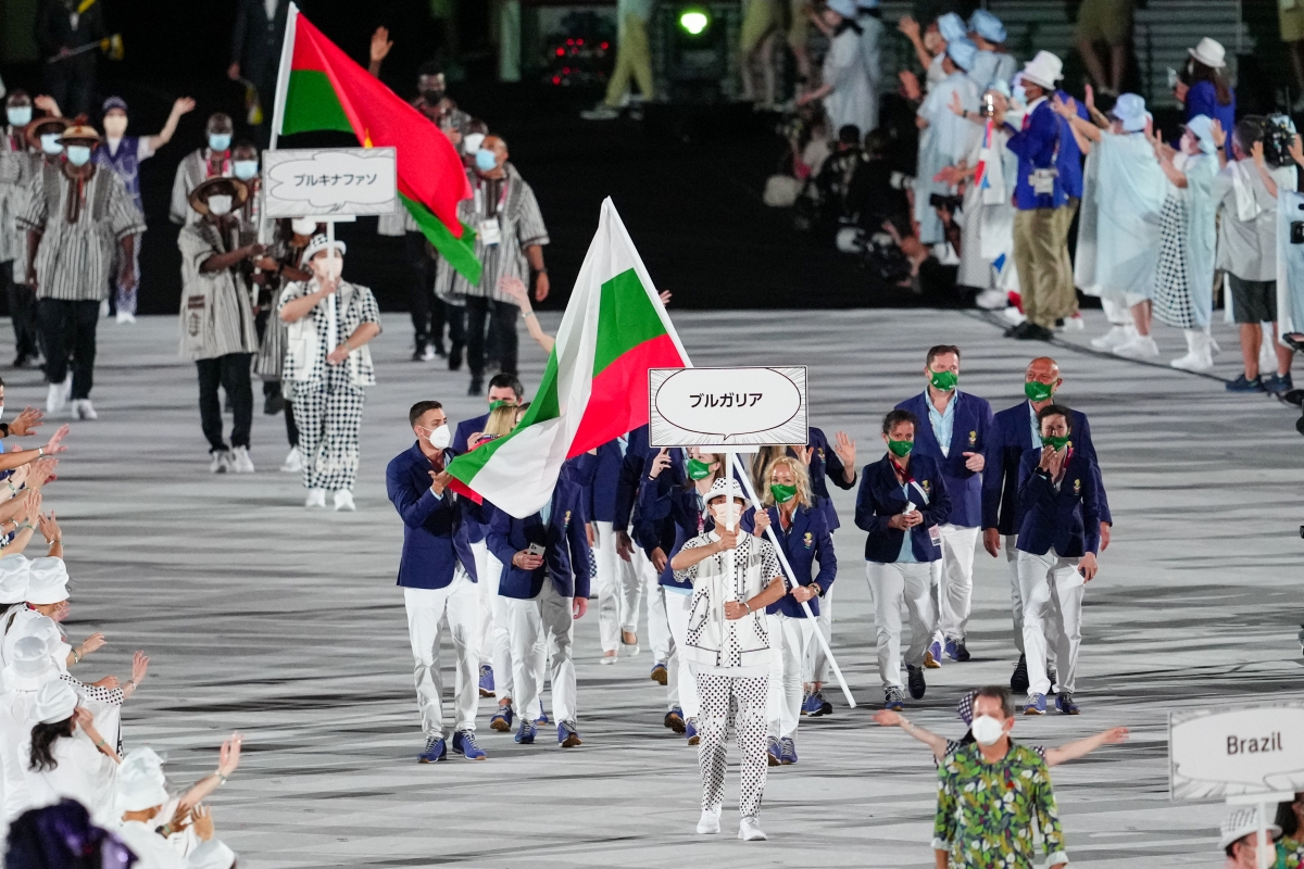 Българският флаг се развя на Игрите