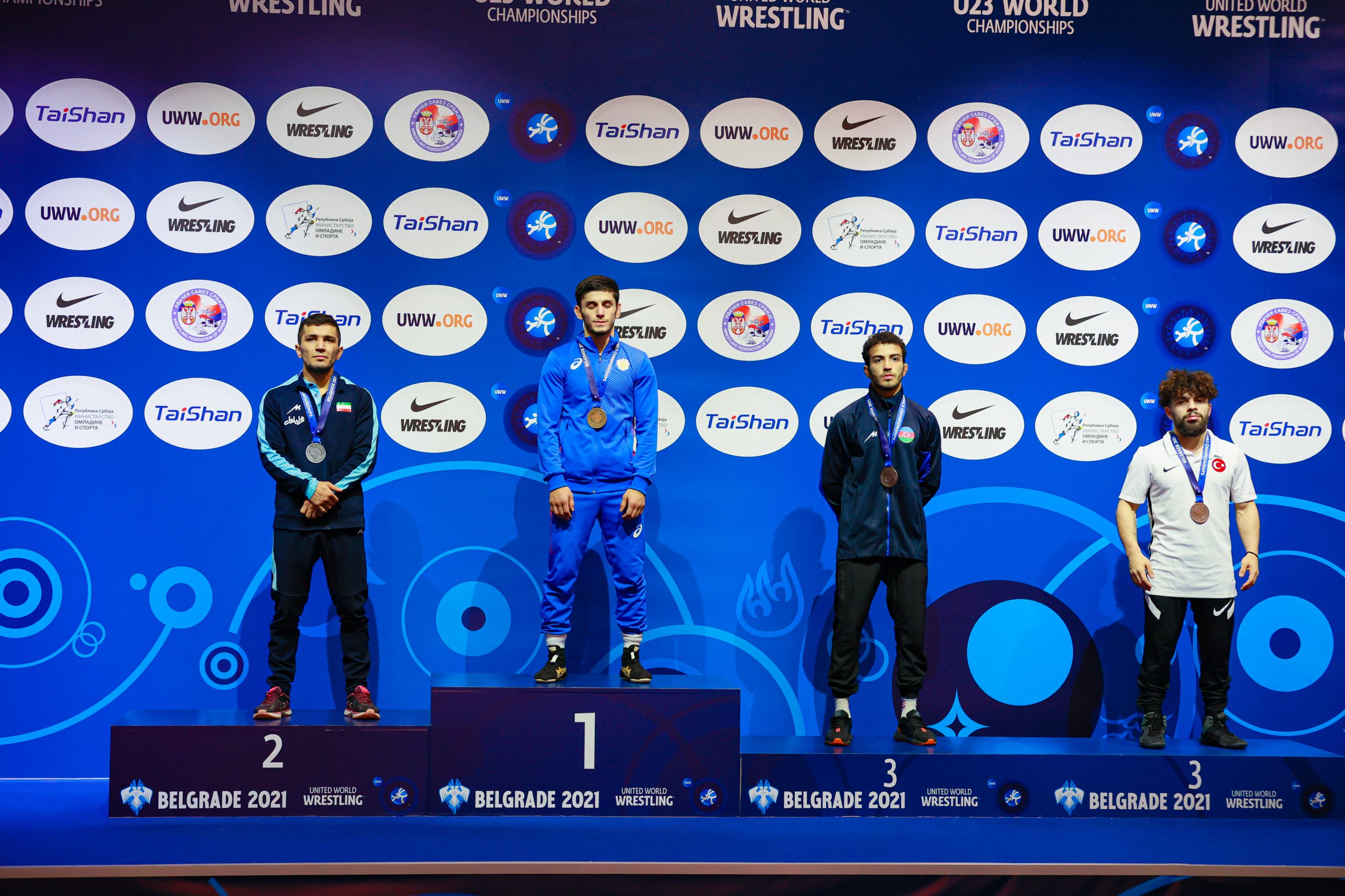Русия спечели първата титла на Световното по борба в Белград