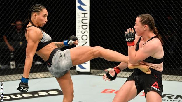Тейла Сантос отбеляза огромен скок в класацията на UFC