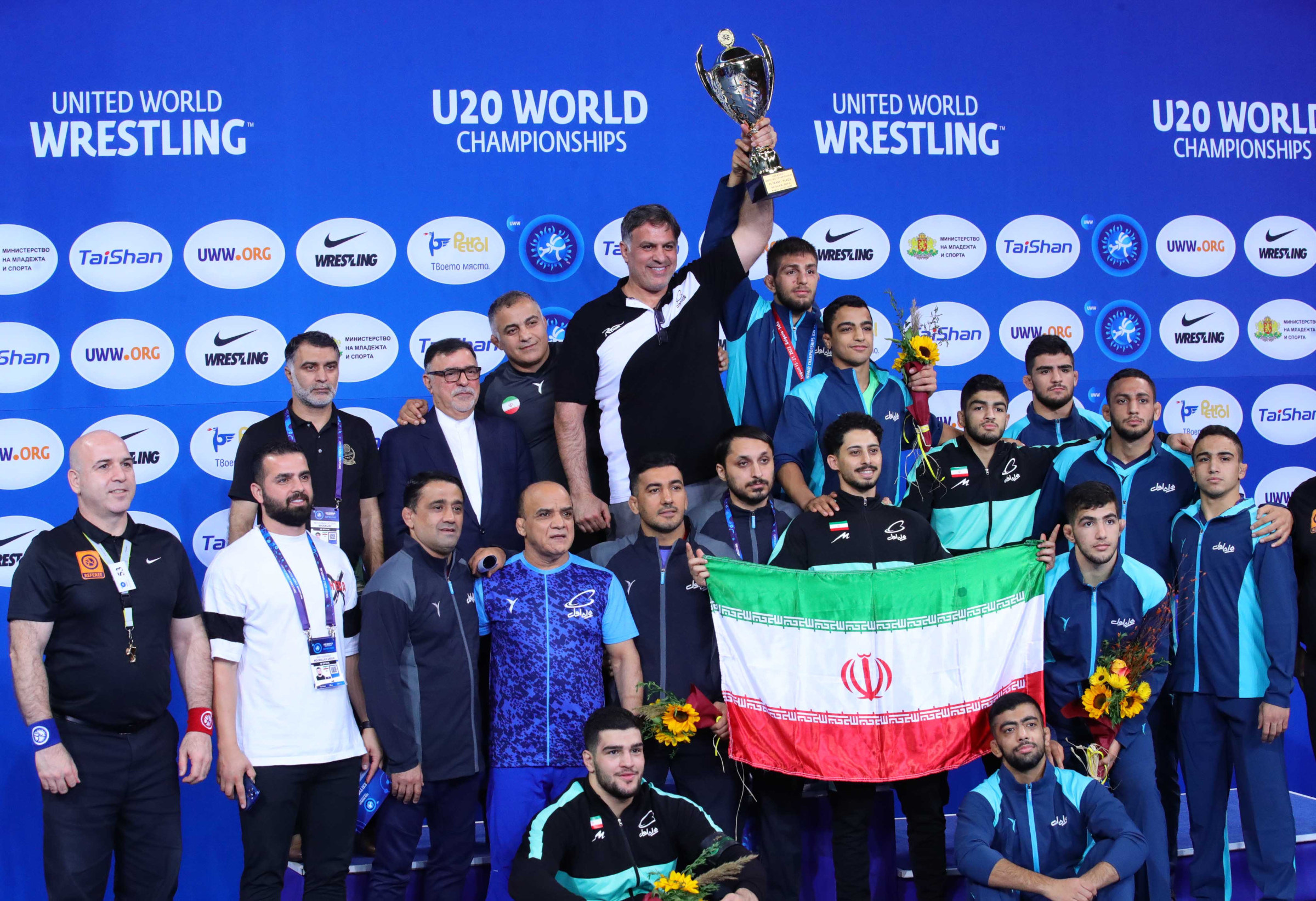 Иран взе отборната титла в свободния стил на Световното в София