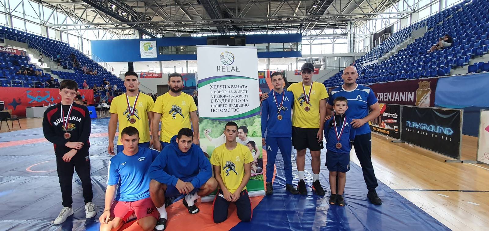 Борците на Левски с медали от международен турнир в Сърбия (СНИМКИ)