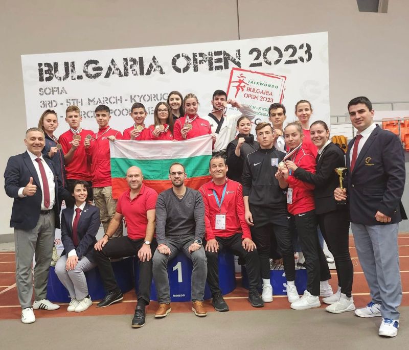 22 медала за българските таекуондисти на България оупън G2