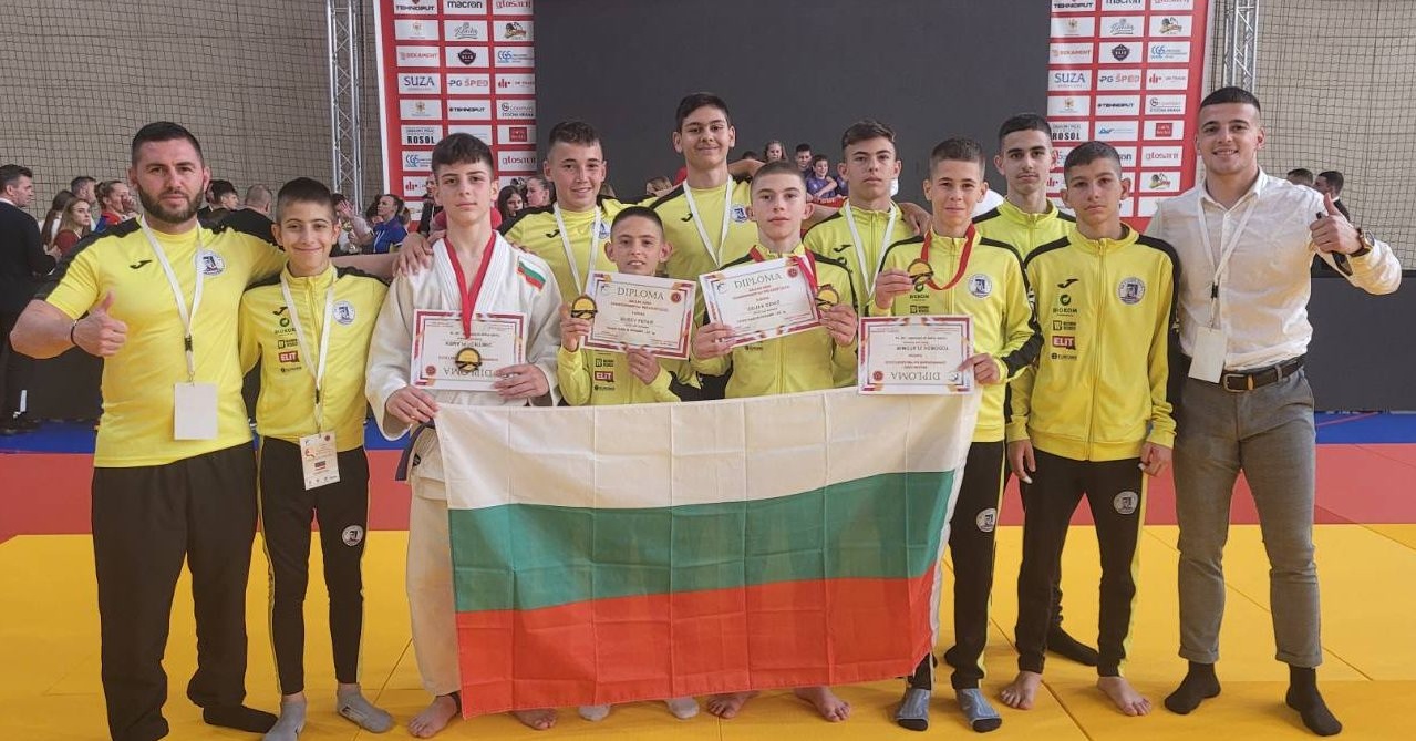 Младите ни джудисти се прибраха с най-много медали от Балканиадата