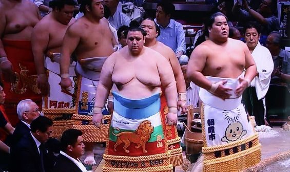 Аоияма със седма загуба на турнира по сумо в Токио