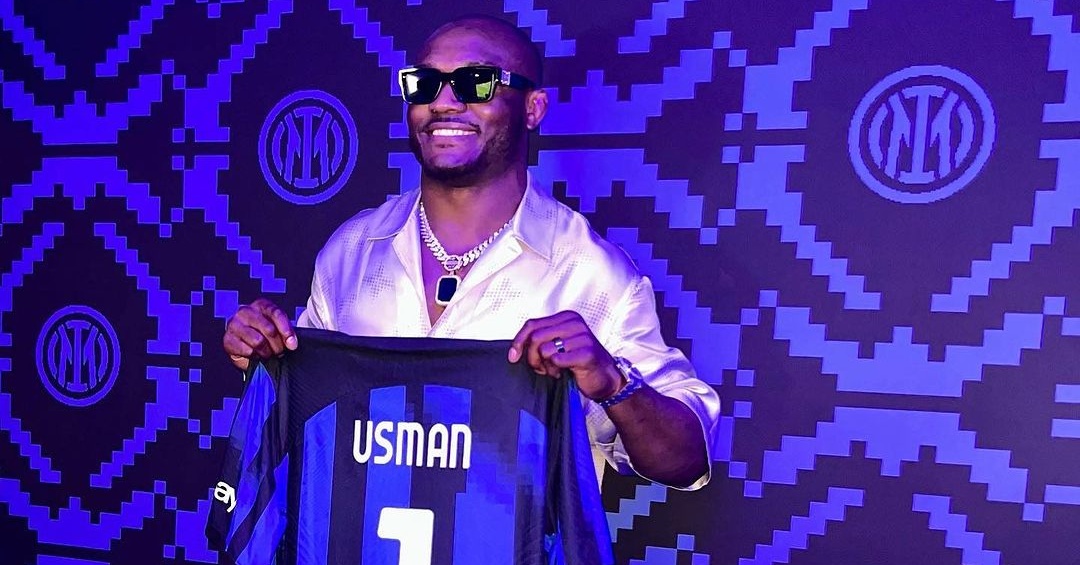 Италианският гранд Интер подари екип на Камару Усман