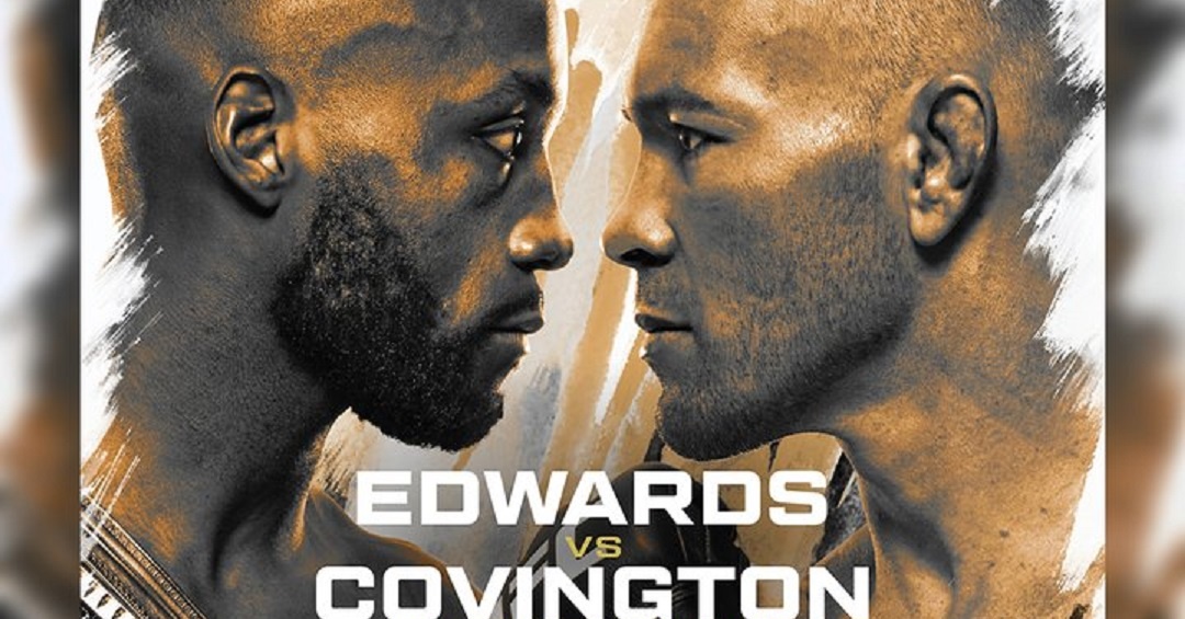 Плакатът за UFC 296 e готов