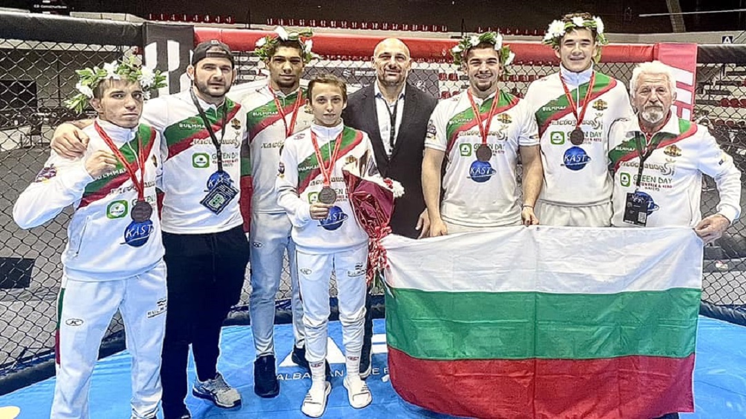 Българските национали се завърнаха с пет медала от световното първенство по ММА в Тирана