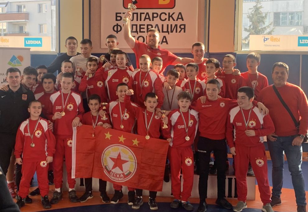ЦСКА излъчи цели 11 шампиона при децата в София