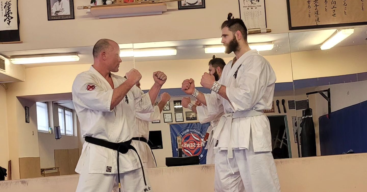 Жири Прохазка тренира карате киокушин със сенсей Ян Сокуп (СНИМКИ)