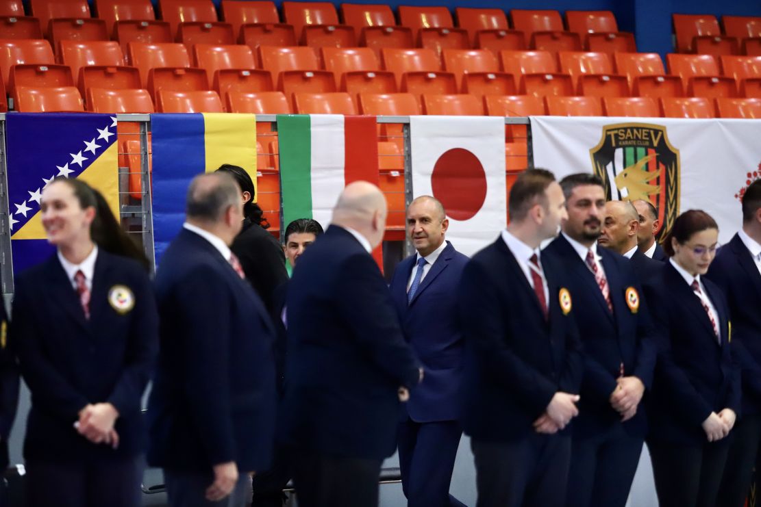 Президентът Радев откри Sofia Karate Open 2024