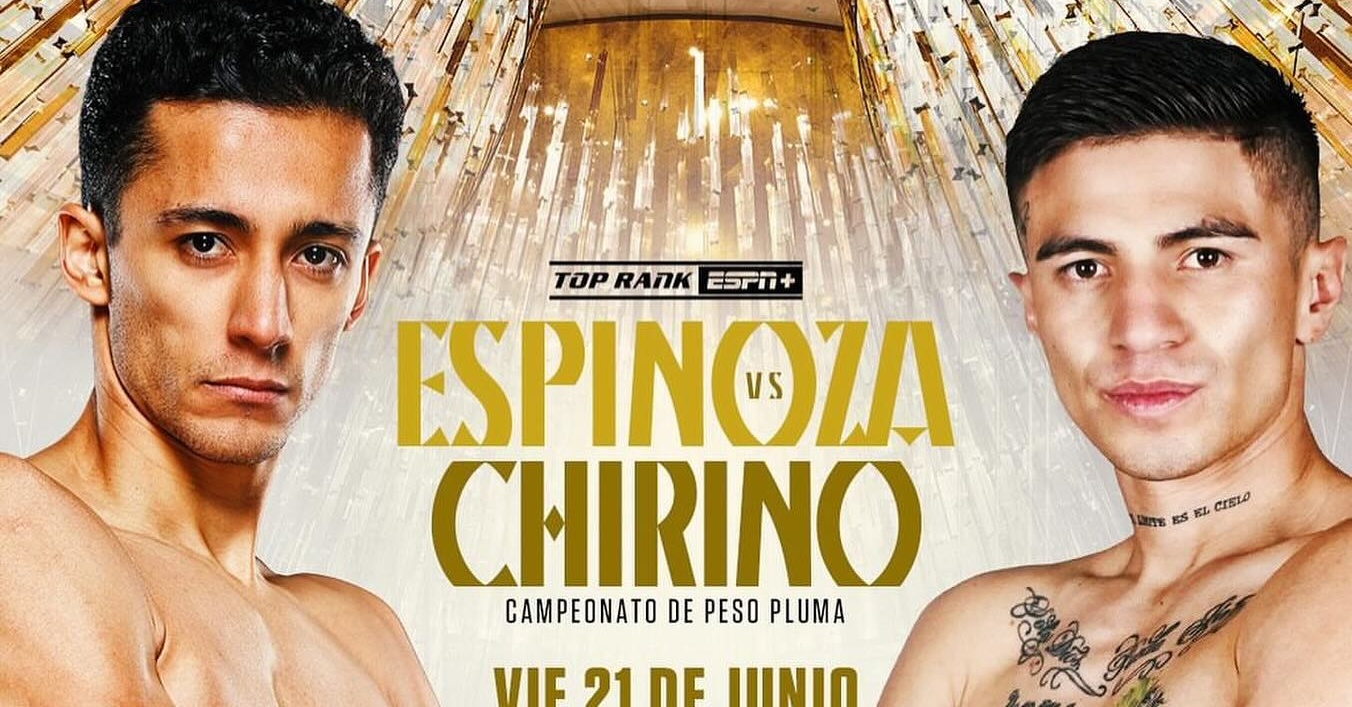 Еспиноза залага WBO титлата си срещу Чирино през юни