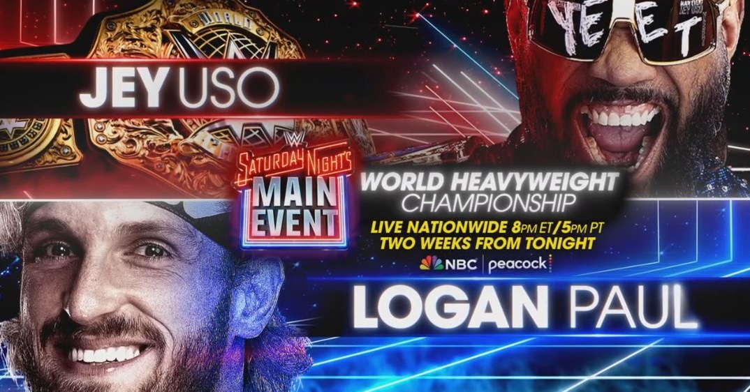 Джей Усо срещу Логан Пол – Световната титла на WWE е на карта на 25 май