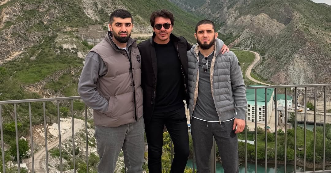 Вицепрезидентът на UFC се срещна с Ислам Махачев в Дагестан