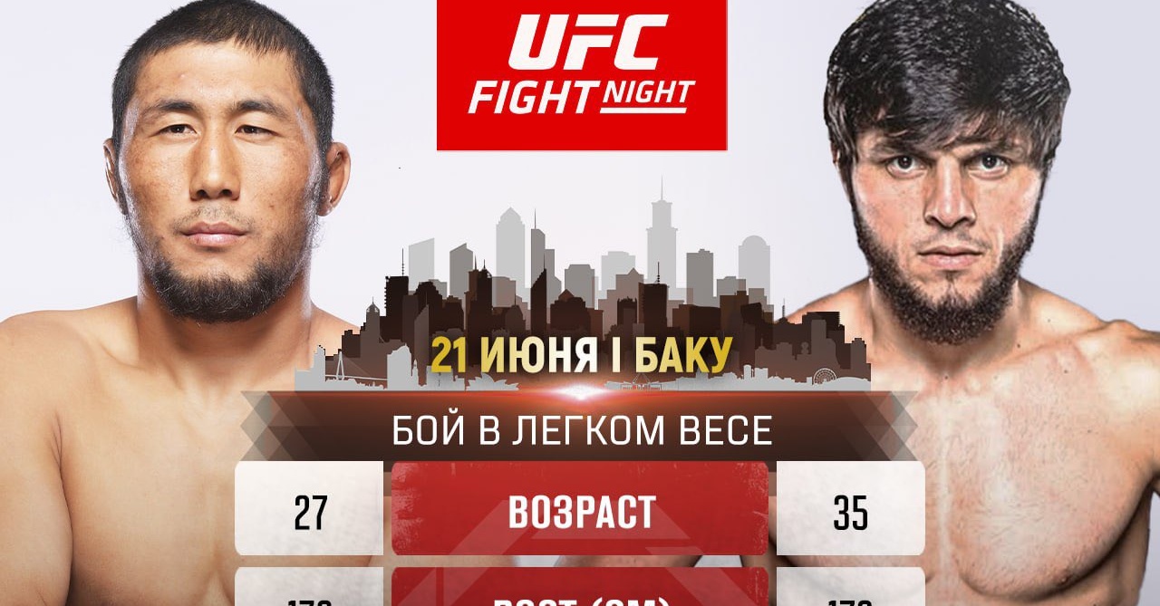 Тофик Мусаев ще дебютира в UFC на галавечерта в Баку