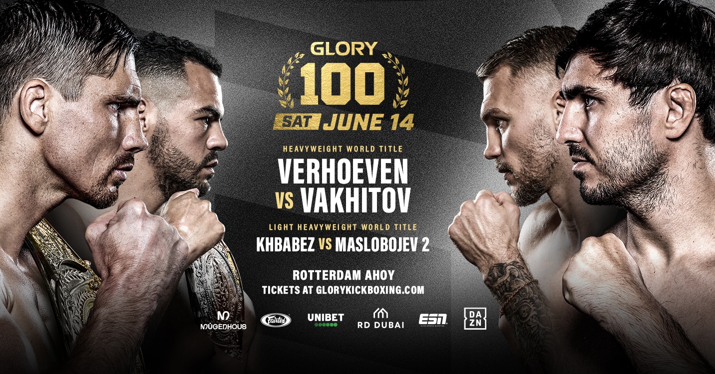 GLORY 100 става еднодневен спектакъл с 4 шампионски битки и турнир в тежка категория