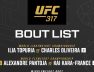 ufc 317 bout list Cropped