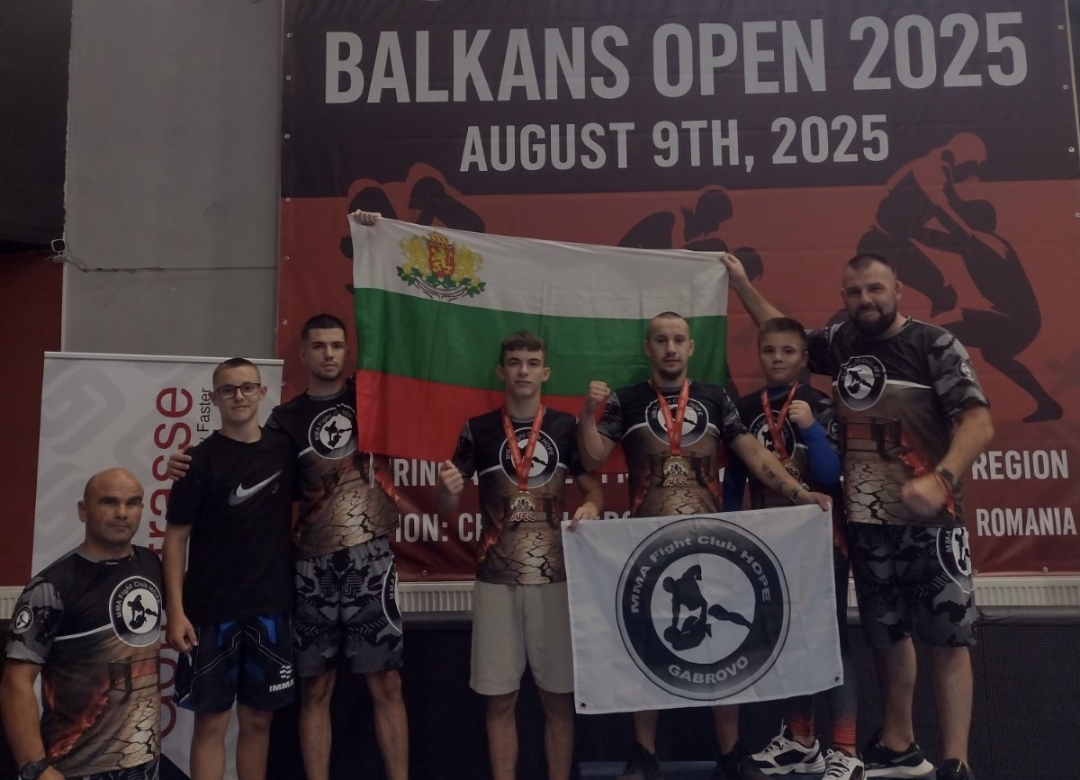 Силно представяне на „MMA Hope Club“ – Габрово на ADCC Balkans Open 2025 в Букурещ