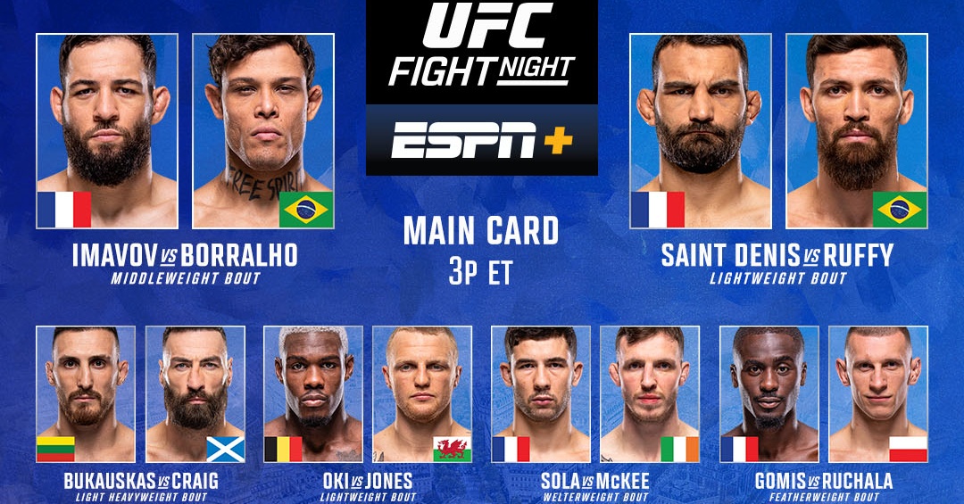 Франция ликува: Имавов и Сен Дени с големи победи на UFC Fight Night 258 в Париж