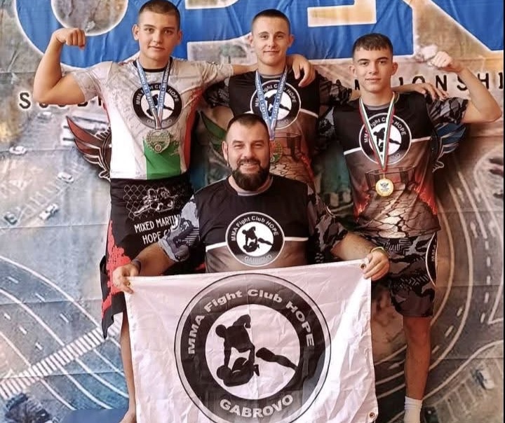 Силно представяне на „MMA Fight Club Hope Gabrovo“ на Sofia International Open 2025