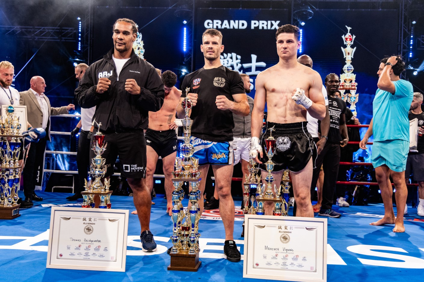 Специални награди на SENSHI 28 Grand Prix за Агдеве, Виние и Бриджуотър