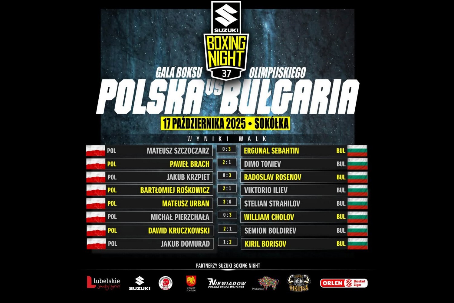Реванш! Българските боксьори с четири победи на Suzuki Boxing Night