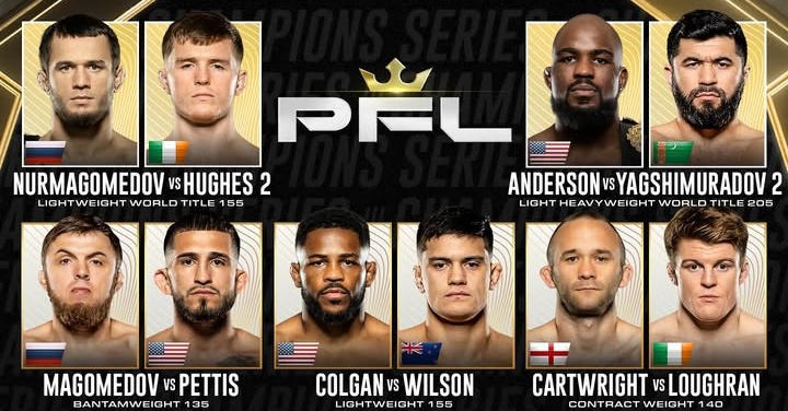 Резултати от PFL Champions Series 3 в Дубай
