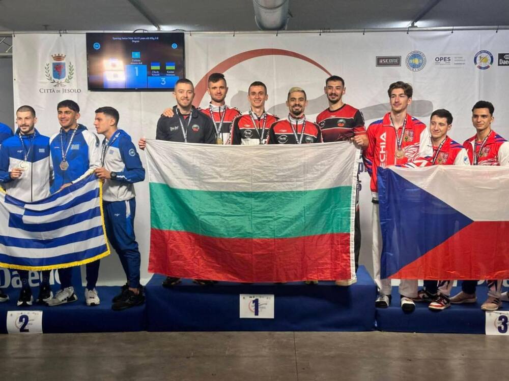 Националите на България със злато от Световното по таекуон-до ITF