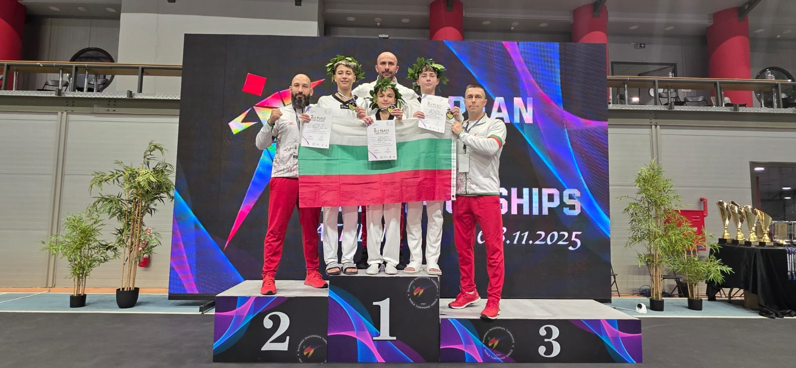 България с три медала от първия ден на Европейското за кадети