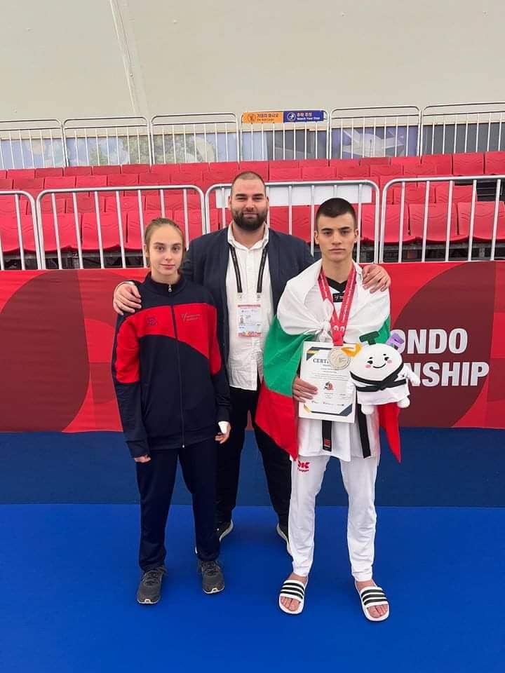 Злато за Станислав Митков от Европейското по таекуондо