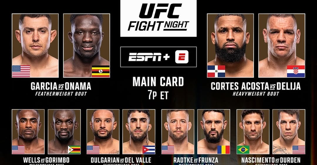 Стив Гарсия и Уолдо Кортес-Акоста триумфираха с нокаути на UFC Fight Night 263