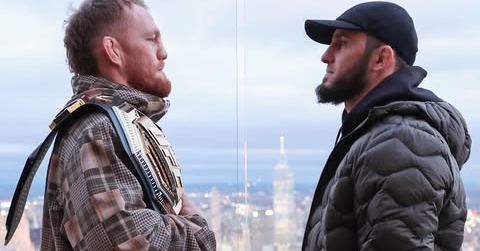 Джак Дела Мадалена и Ислам Махачев застанаха лице в лице преди UFC 322 (Видео)