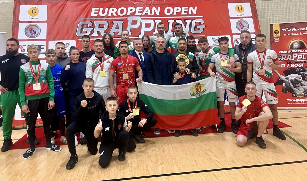 Шест титли за БФММА от Европейското по граплинг