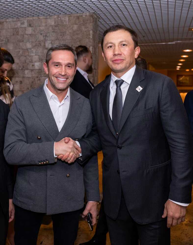 Красимир Инински поздрави новия президент на международната федерация World boxing Генадий Головкин