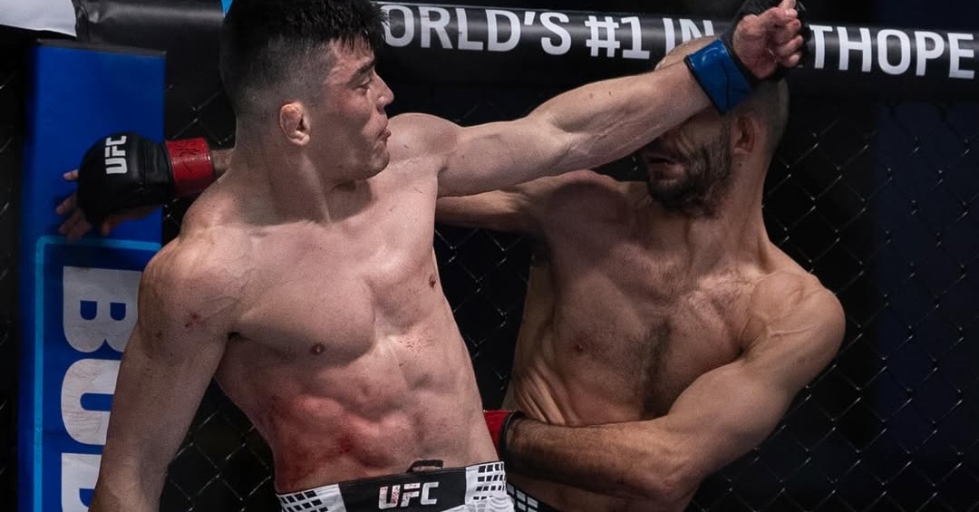 Въртящ лакът повали Чикадзе на UFC Vegas 112