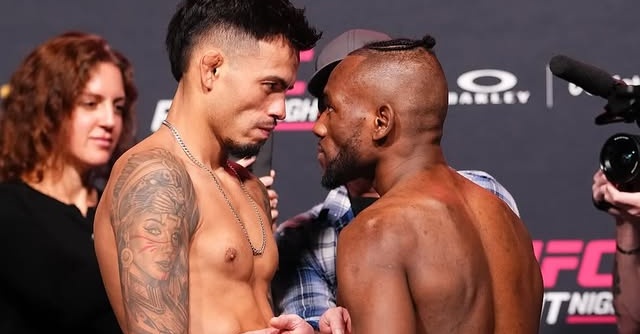 Всички бойци преминаха кантара преди UFC Fight Night 266 в Лас Вегас