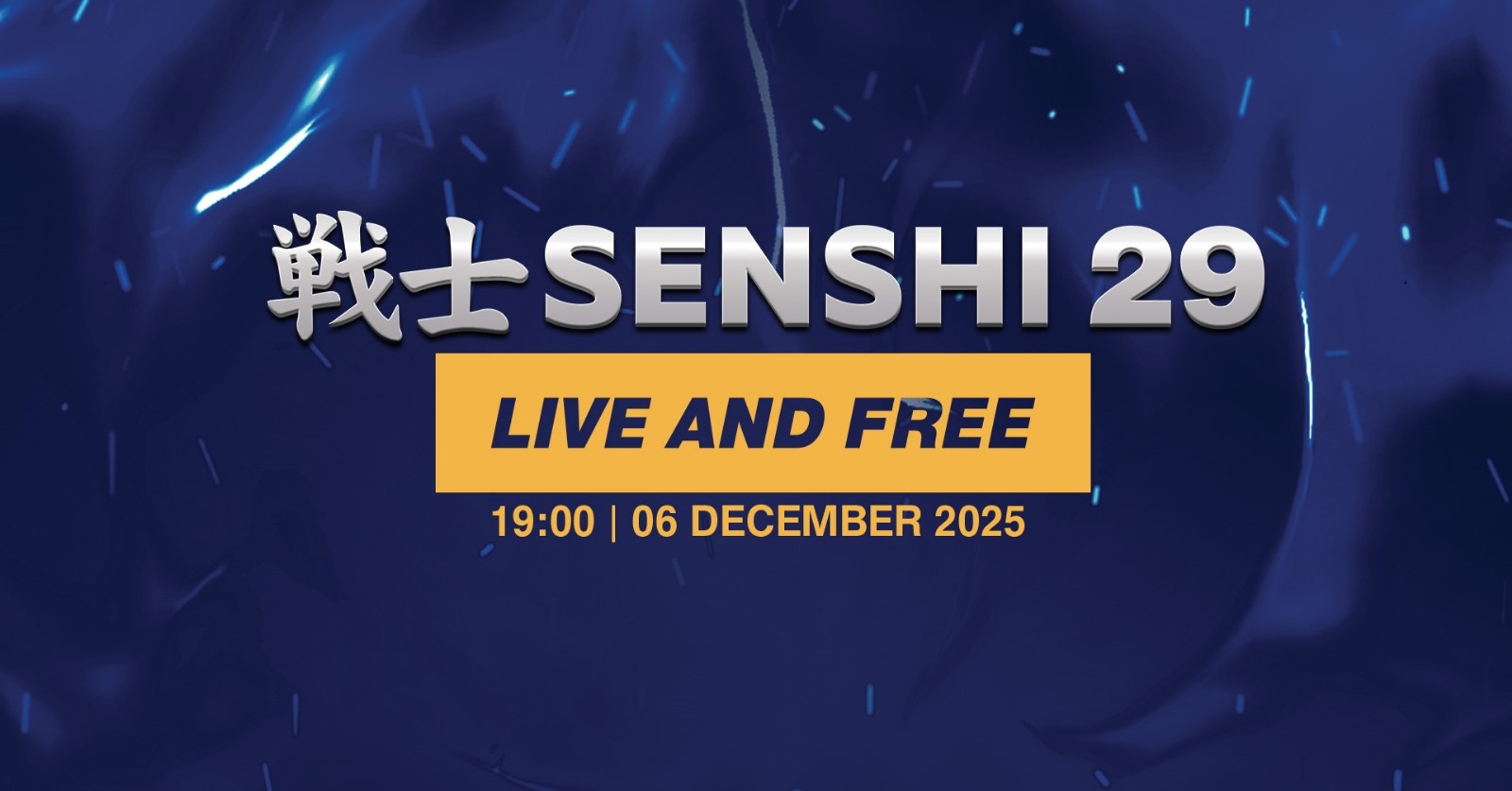 Гледайте SENSHI 29 на живо